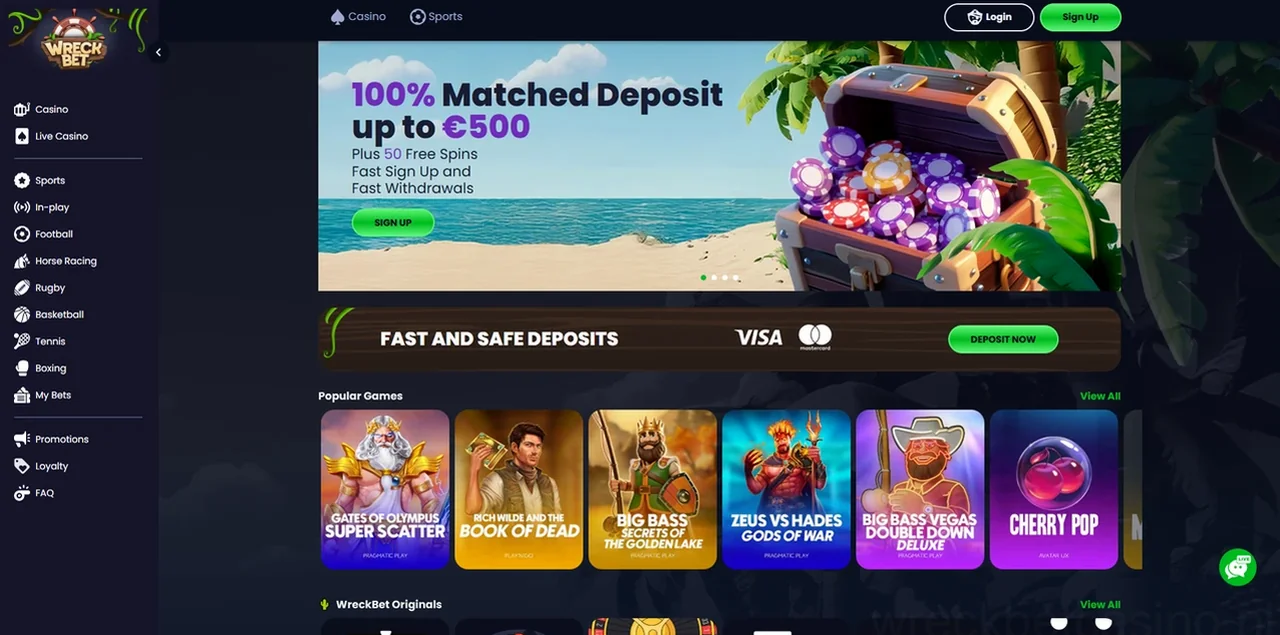 Wreckbet Casino Casino